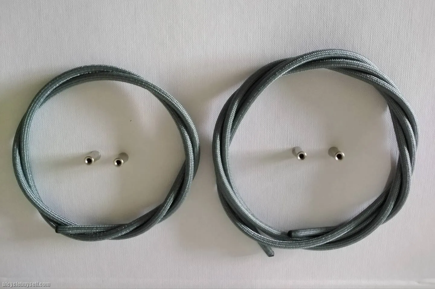 Brake Cables Outer Housing Sil/Gry Vintage Style