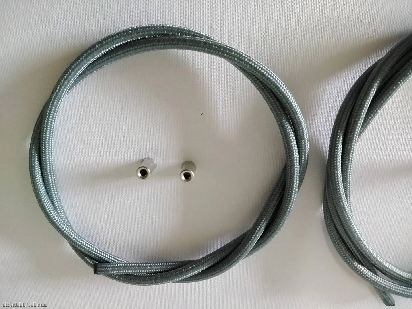 Brake Cables Outer Housing Sil/Gry Vintage Style