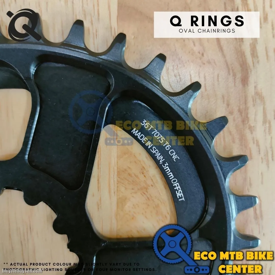 ROTOR OVAL CHAINRING Q RINGS DM SRAM BOOST 3mm OFFSET