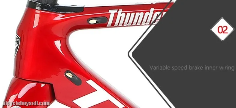 Twiteer Haite Thunder Racing Frame Carbon Fiber Road Bike Men's And Women's Rim Brake V Brake
