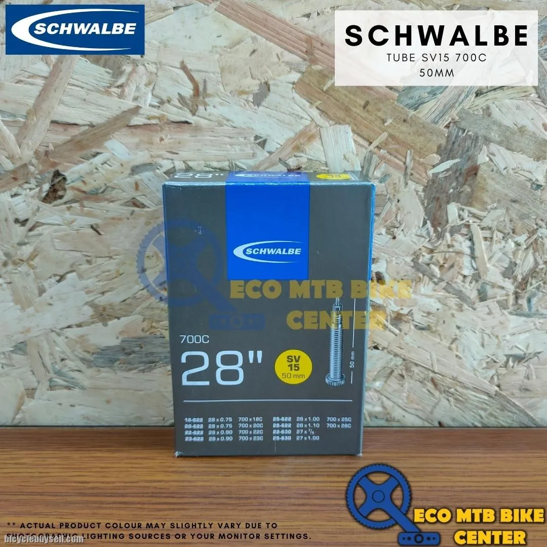SCHWALBE TUBE 700X18-28C 50MM FV/SV15