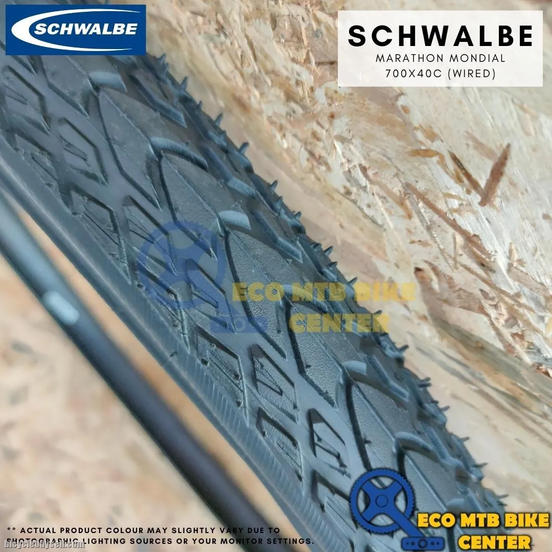 SCHWALBE TIRE MARATHON MONDIAL 700X40C (WIRED)