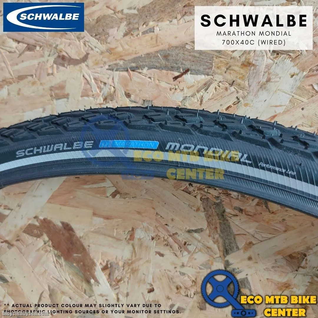 SCHWALBE TIRE MARATHON MONDIAL 700X40C (WIRED)