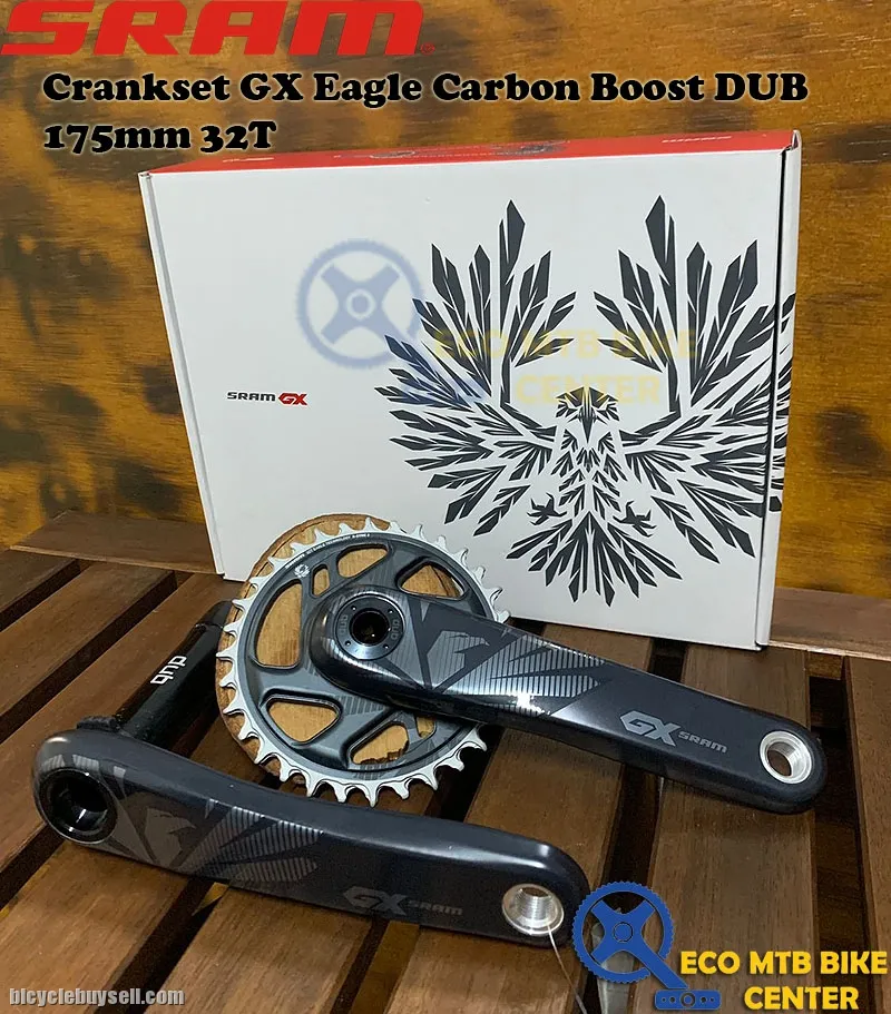 SRAM Crankset GX Eagle Carbon B148 DUB 170/175mm 32T Lunar