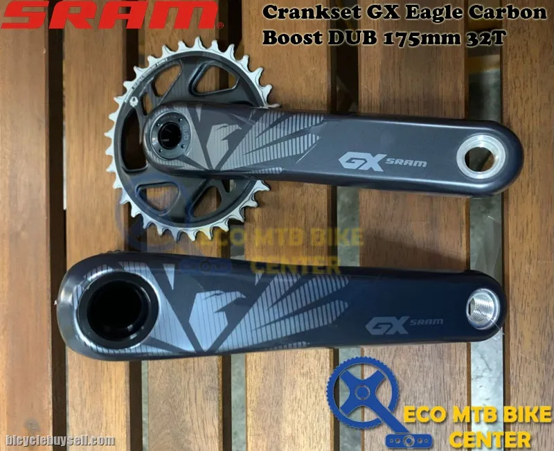 SRAM Crankset GX Eagle Carbon B148 DUB 170/175mm 32T Lunar