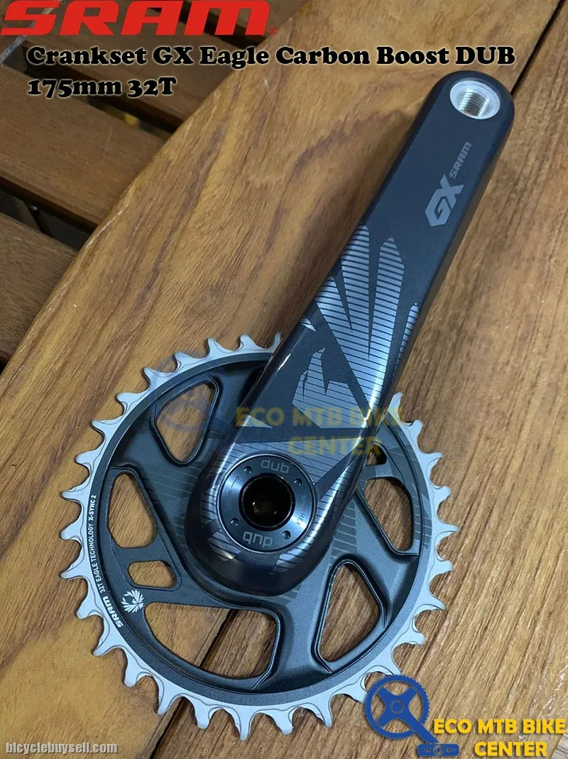 SRAM Crankset GX Eagle Carbon B148 DUB 170/175mm 32T Lunar