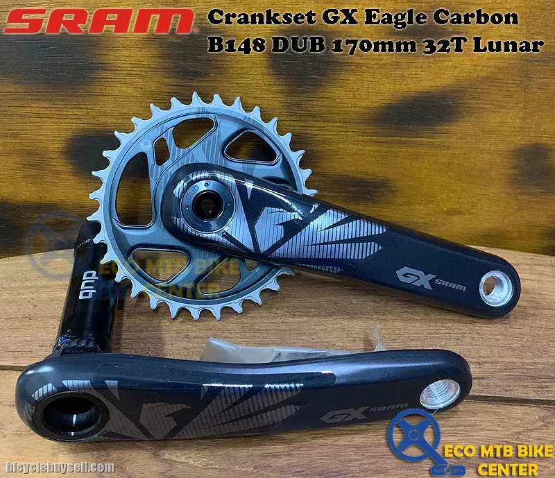 SRAM Crankset GX Eagle Carbon B148 DUB 170/175mm 32T Lunar
