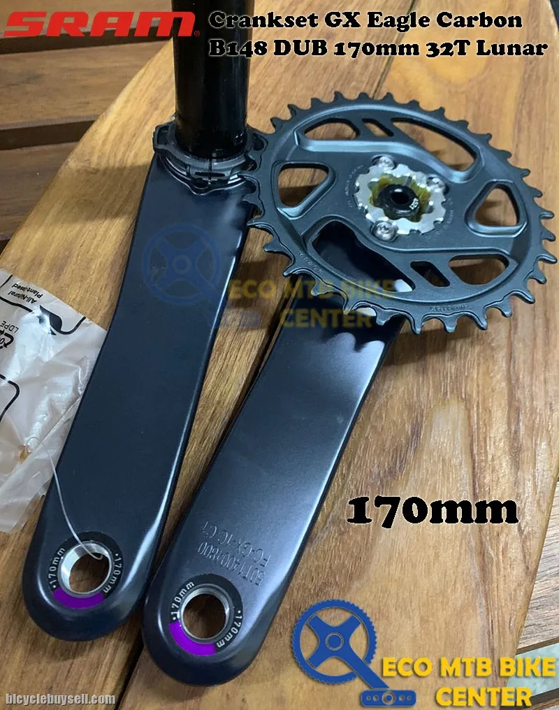 SRAM Crankset GX Eagle Carbon B148 DUB 170/175mm 32T Lunar