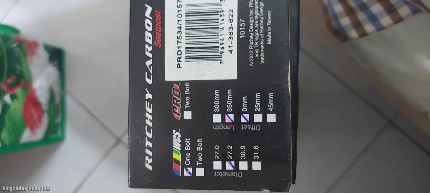 RITCHEY CARBON (WCS) SEATPOST