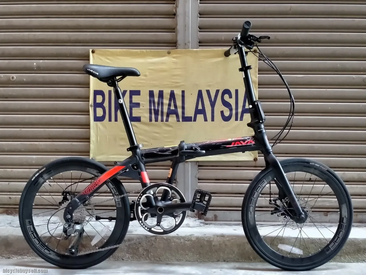 JAVA TT 9 SPEED FOLDING BIKE