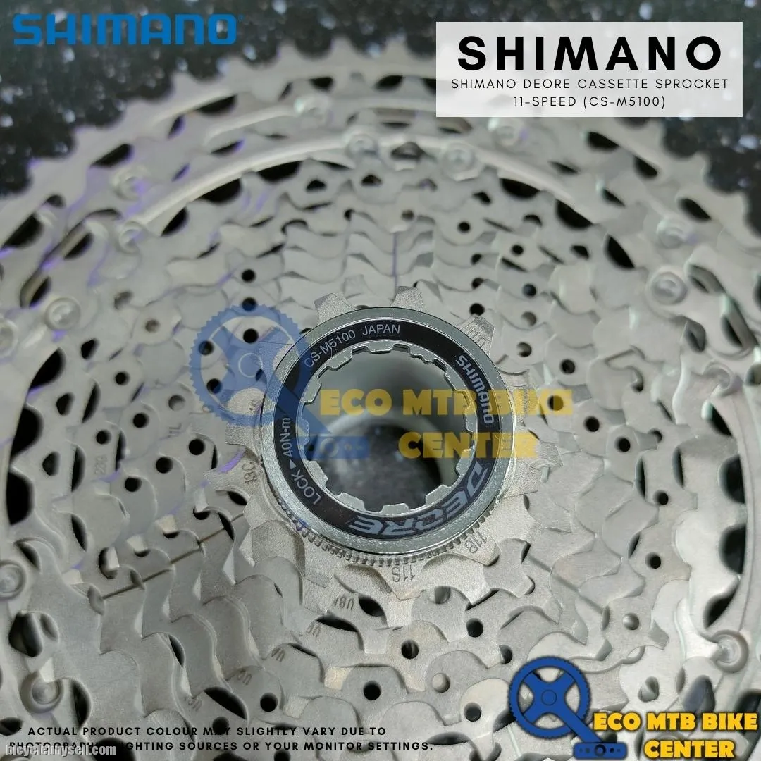 SHIMANO Deore Cassette Sprocket 11speed CS-M5100-11 (11-51T)