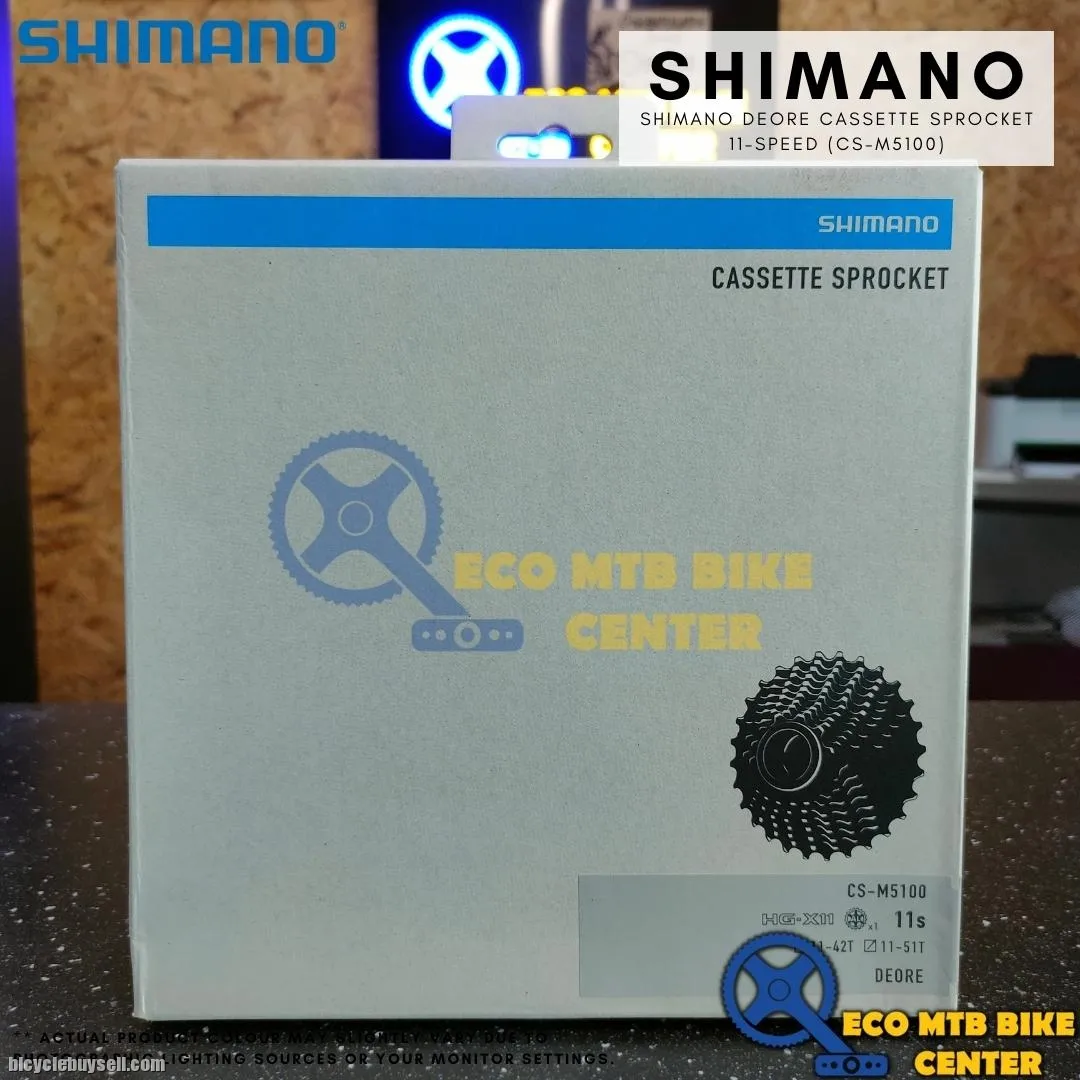 SHIMANO Deore Cassette Sprocket 11speed CS-M5100-11 (11-51T)