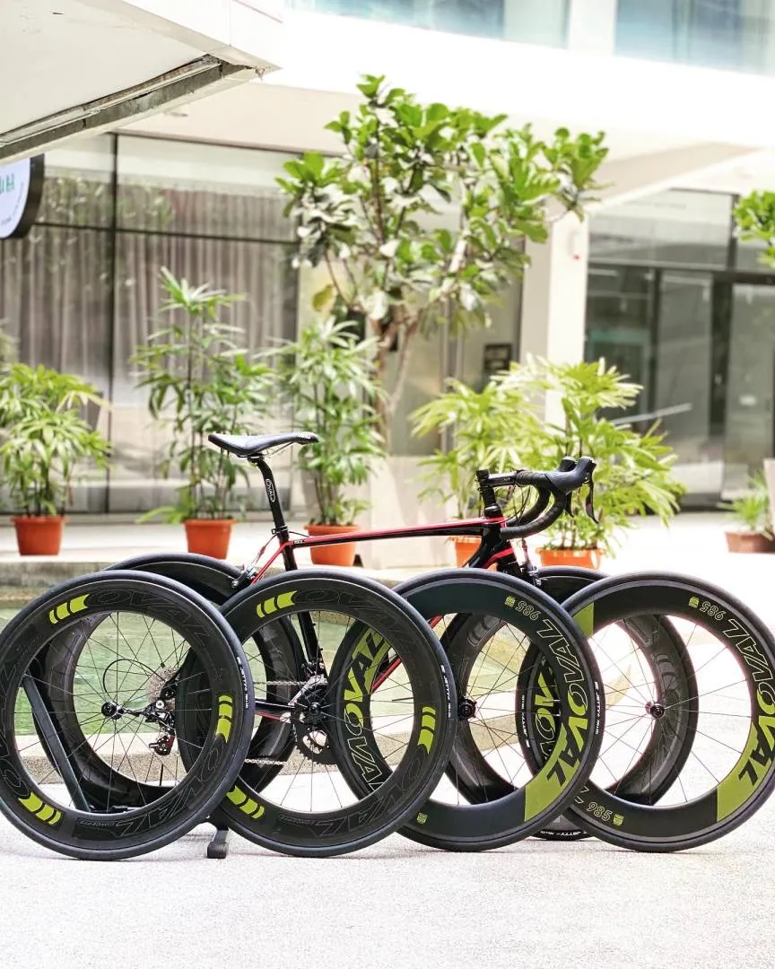 Oval 985 88mm Rimbrake Tubeless Carbon Clincher