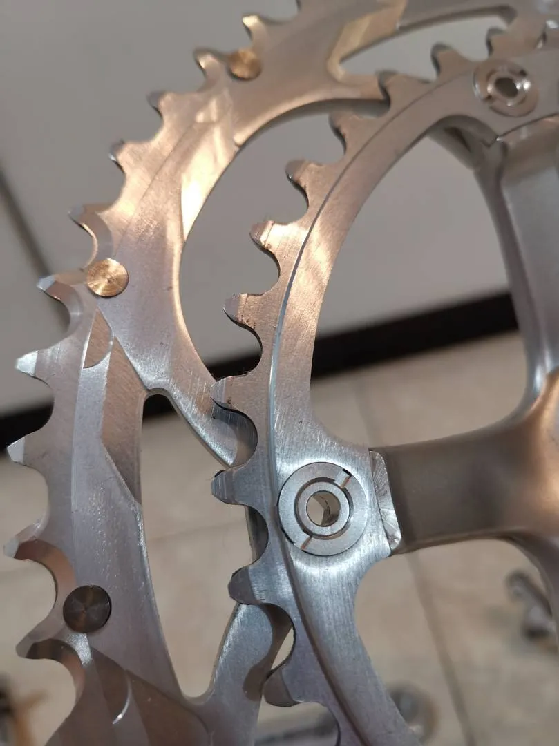 Extremely Rare Campagnolo Athena Sliver Groupset