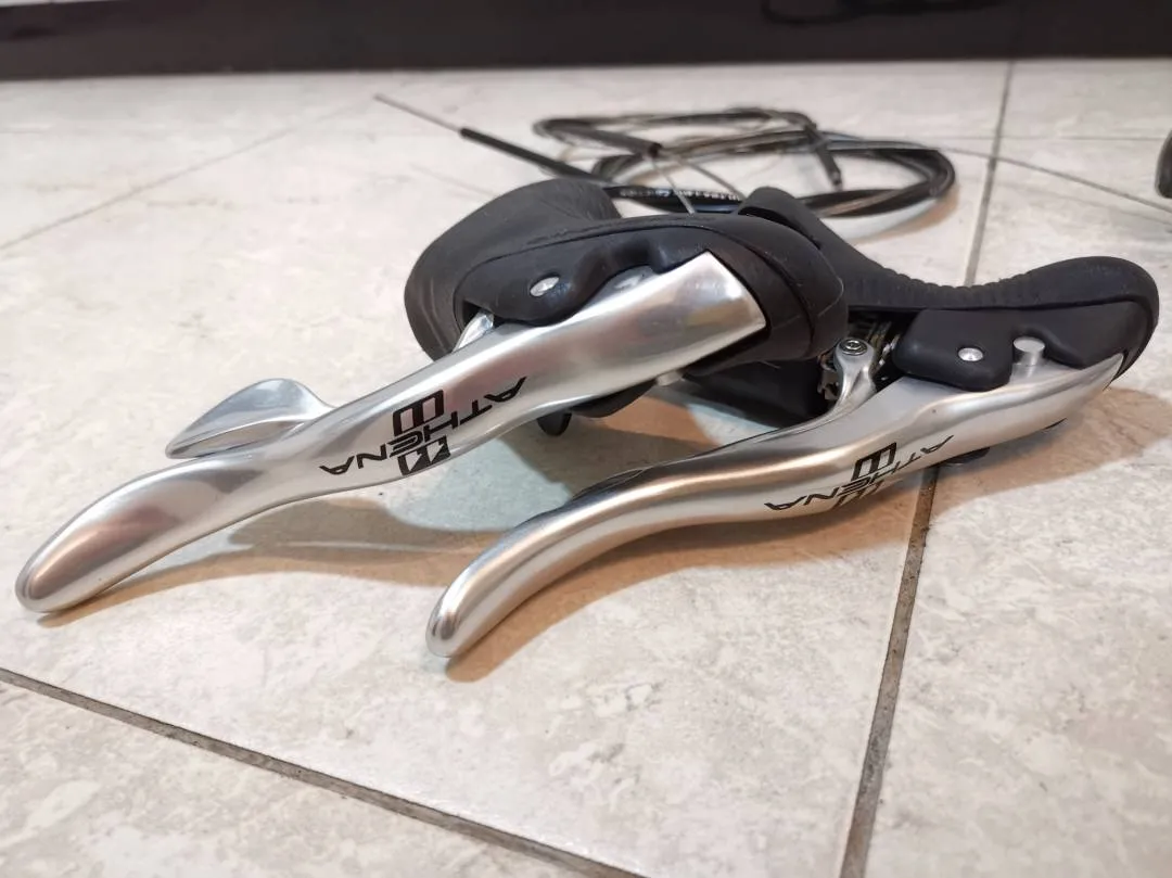 Extremely Rare Campagnolo Athena Sliver Groupset