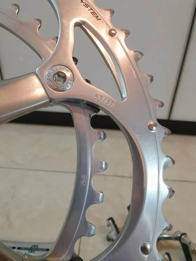 Extremely Rare Campagnolo Athena Sliver Groupset