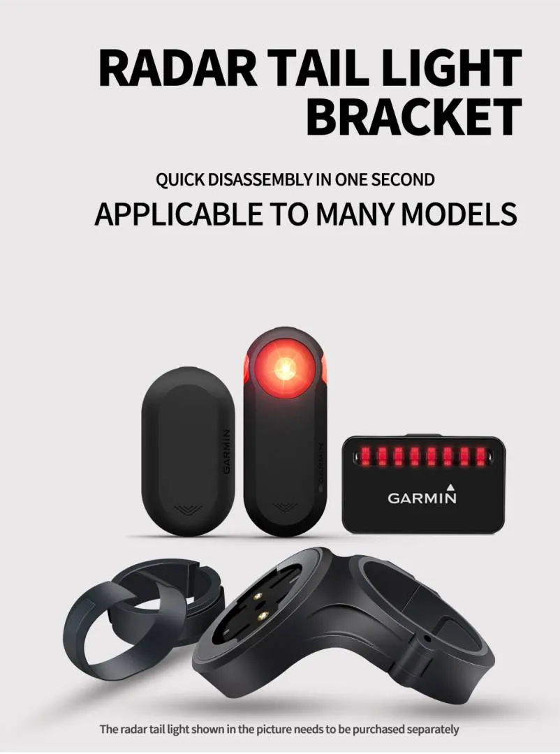 Bicycle Mount Bike Tail Light Seatpost Bracket Holder for Garmin Varia Radar Rearview
