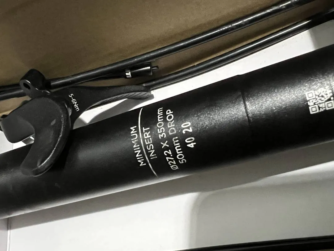 Easton EA70 AX dropper post + Crankbrothers dropbar dropper lever (and cable)