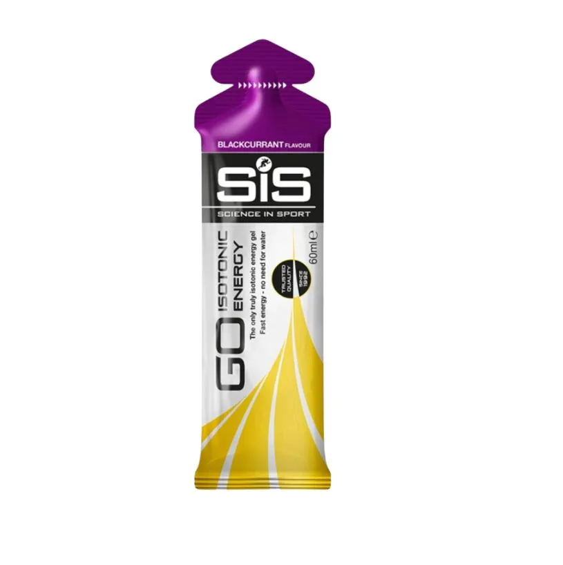SIS Science in Sport Isotonic Energy Gel Halal 60ml Blackcurrant Apple Orange Lemon Lime