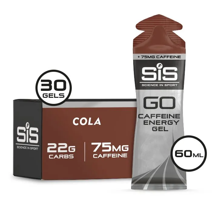 NEW STOCK SIS Science in Sport GO Energy + Caffeine Gel  60ml HALAL Cola Berry Double Espresso