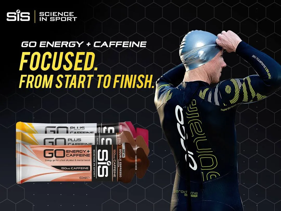 NEW STOCK SIS Science in Sport GO Energy + Caffeine Gel  60ml HALAL Cola Berry Double Espresso