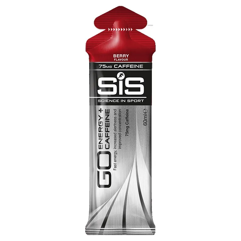 NEW STOCK SIS Science in Sport GO Energy + Caffeine Gel  60ml HALAL Cola Berry Double Espresso