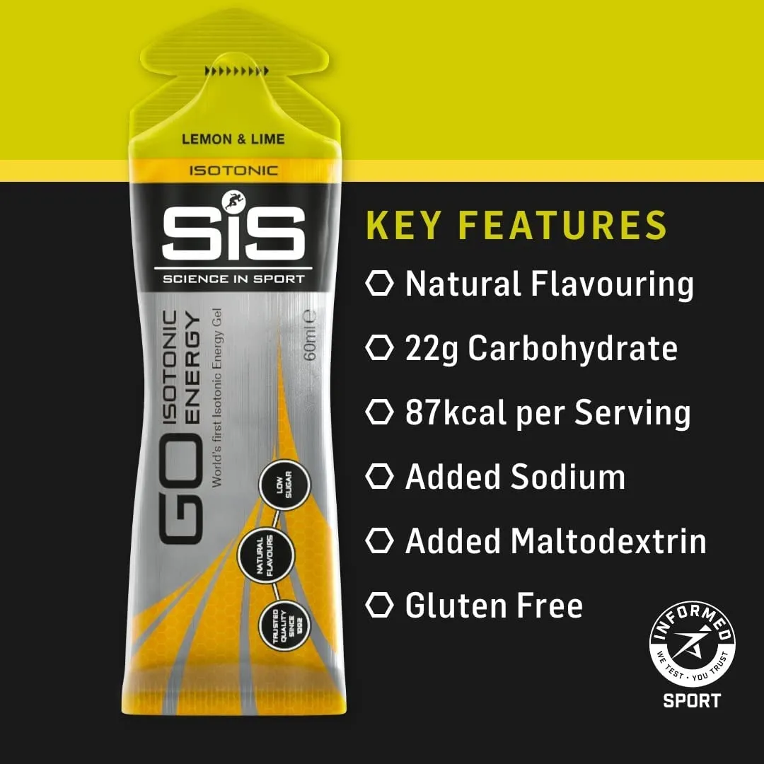7 in 1 SIS Science in Sport GO Isotonic Gel Variety Pack(7x60ml) HALAL 7 Flavours