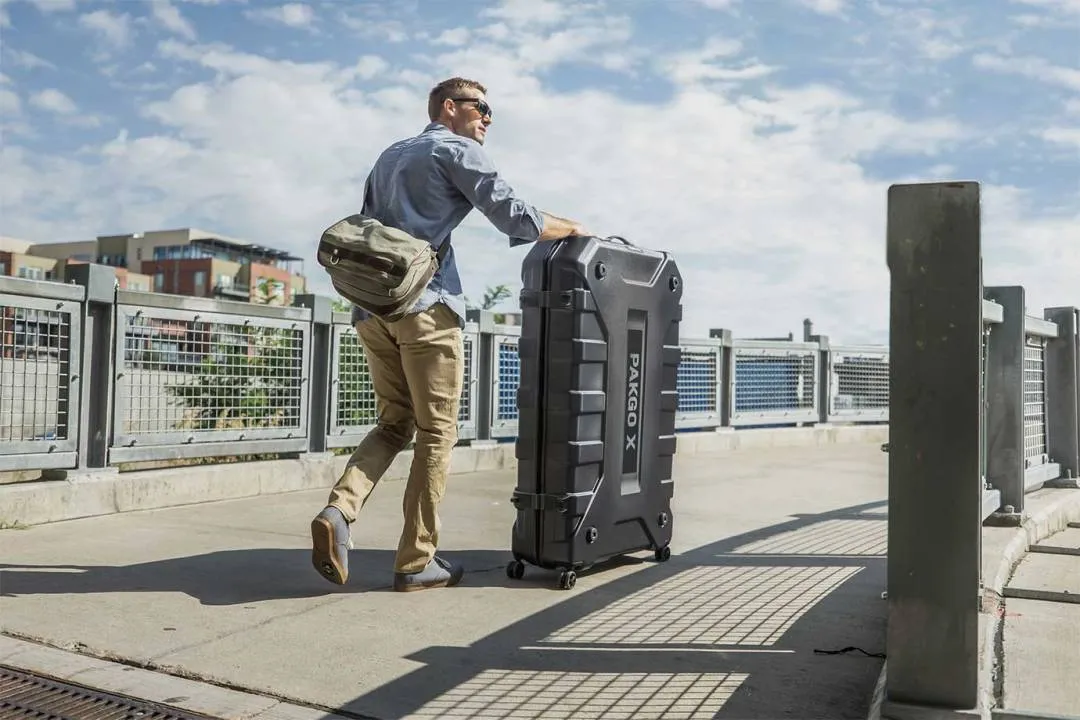PROMOTION NEW GENUINE TOPEAK PAKGO X BAG LUGGAGE BICYCLE BASIKAL     .