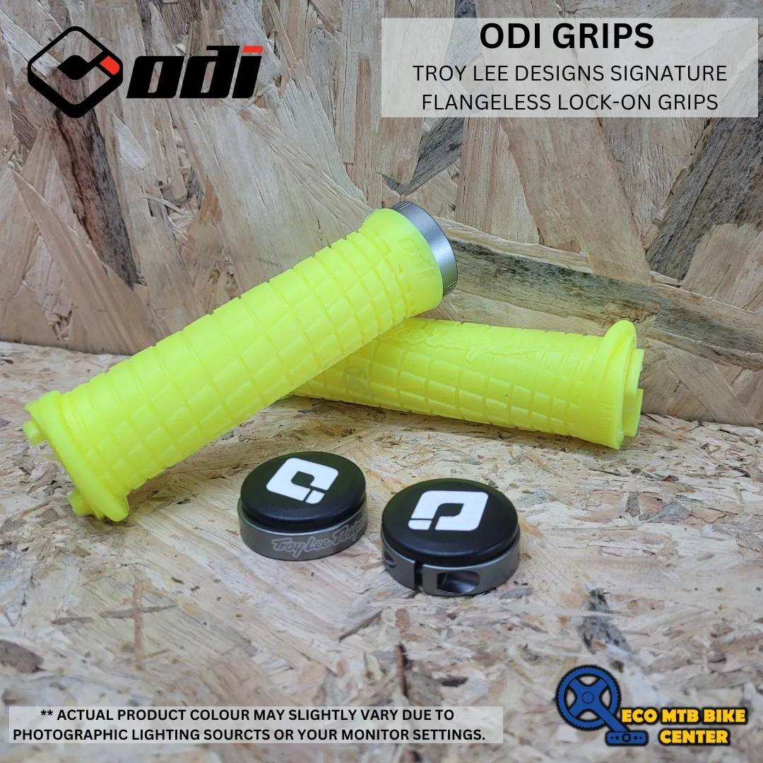 ODI TROY LEE DESIGNS SIGNATURE FLANGELESS LOCK-ON GRIPS