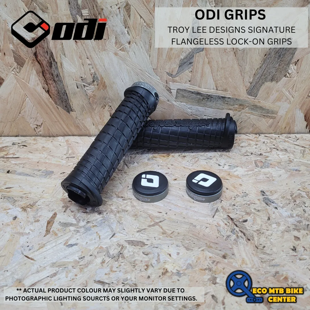 ODI TROY LEE DESIGNS SIGNATURE FLANGELESS LOCK-ON GRIPS