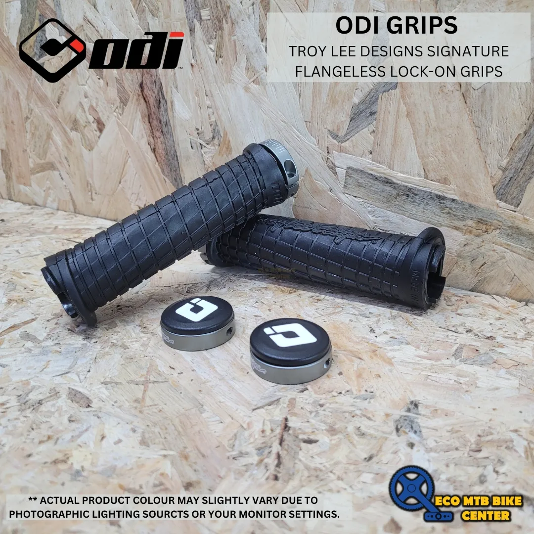 ODI TROY LEE DESIGNS SIGNATURE FLANGELESS LOCK-ON GRIPS