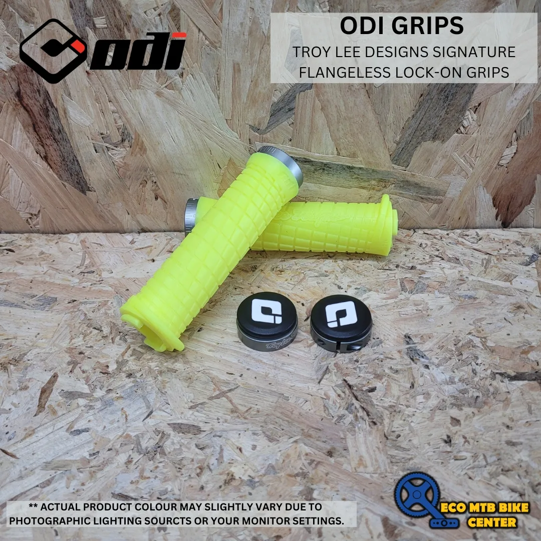 ODI TROY LEE DESIGNS SIGNATURE FLANGELESS LOCK-ON GRIPS