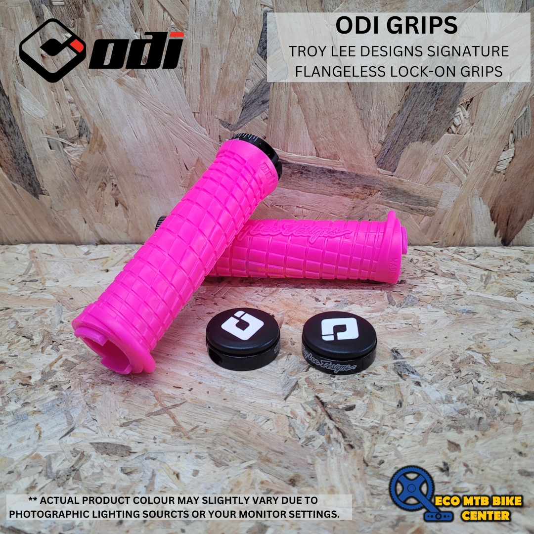 ODI TROY LEE DESIGNS SIGNATURE FLANGELESS LOCK-ON GRIPS