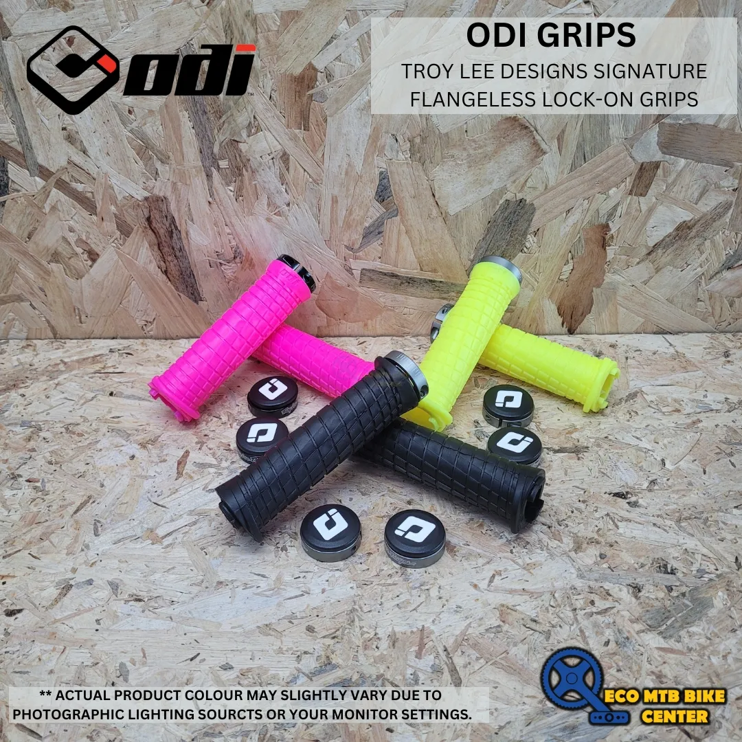 ODI TROY LEE DESIGNS SIGNATURE FLANGELESS LOCK-ON GRIPS