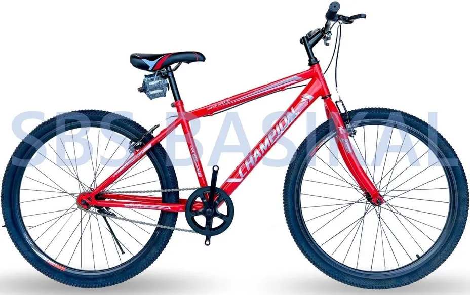PROMOTION NEW CHAMPION MTB 26"ER SINGLE SPEED BASIKAL BICYCLE