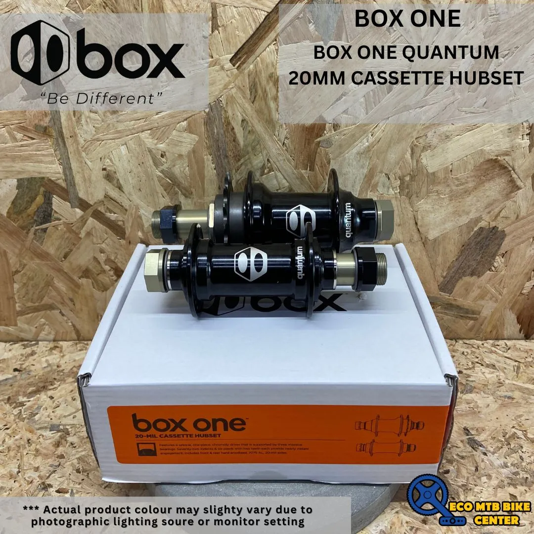 BOX COMPONENTS BOX ONE QUANTUM 20MM CASSETTE HUBSET