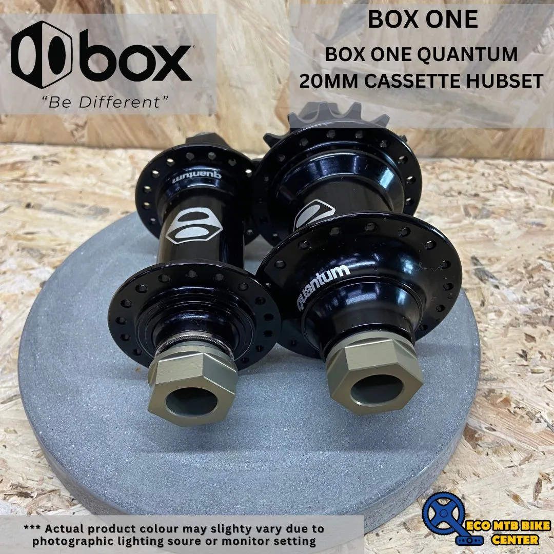 BOX COMPONENTS BOX ONE QUANTUM 20MM CASSETTE HUBSET