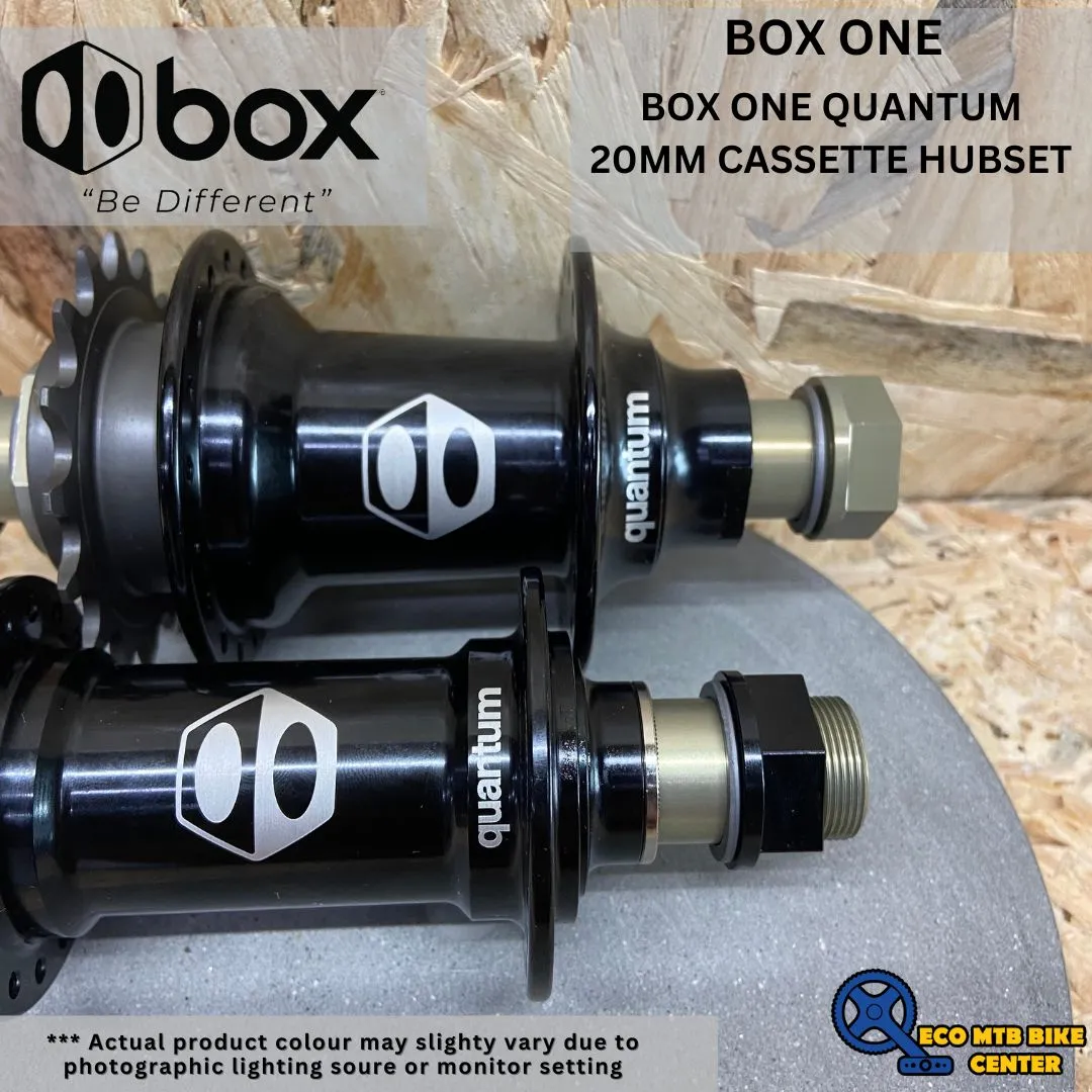 BOX COMPONENTS BOX ONE QUANTUM 20MM CASSETTE HUBSET