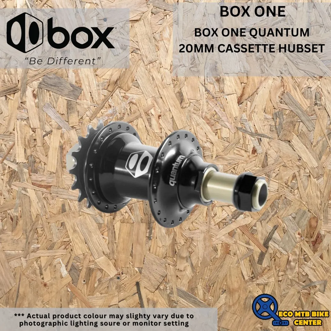 BOX COMPONENTS BOX ONE QUANTUM 20MM CASSETTE HUBSET