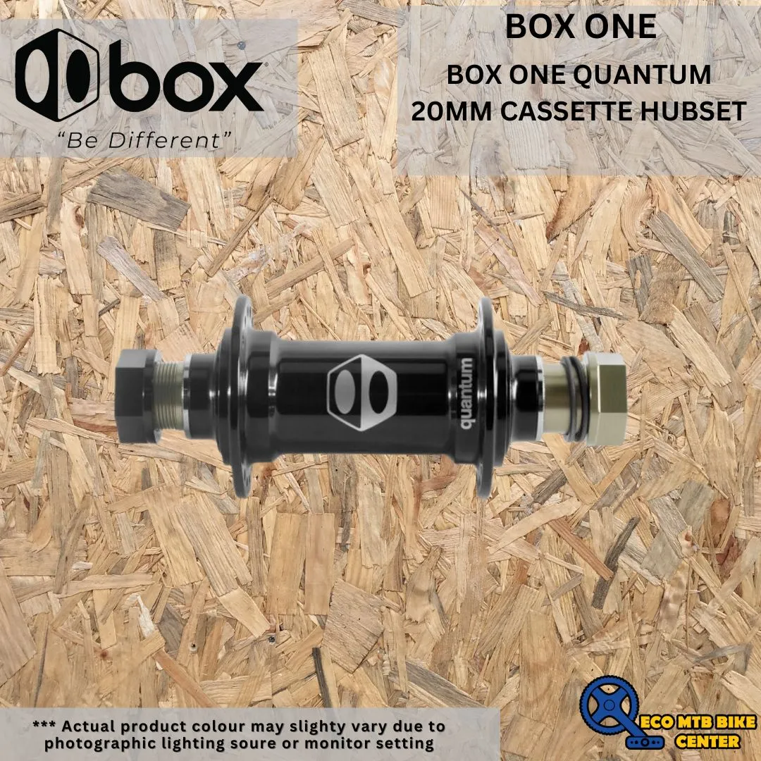 BOX COMPONENTS BOX ONE QUANTUM 20MM CASSETTE HUBSET