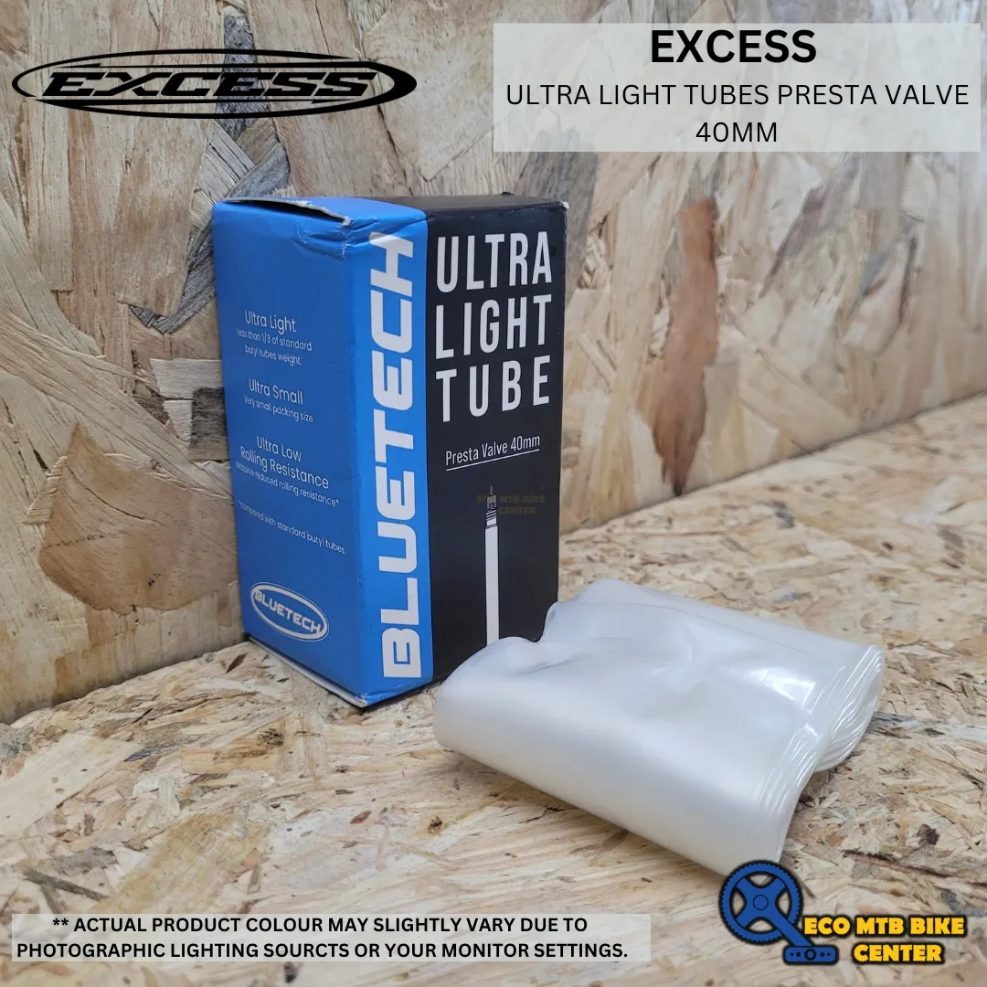 EXCESS ULTRA LIGHT TUBES PRESTA VALVE 40MM
