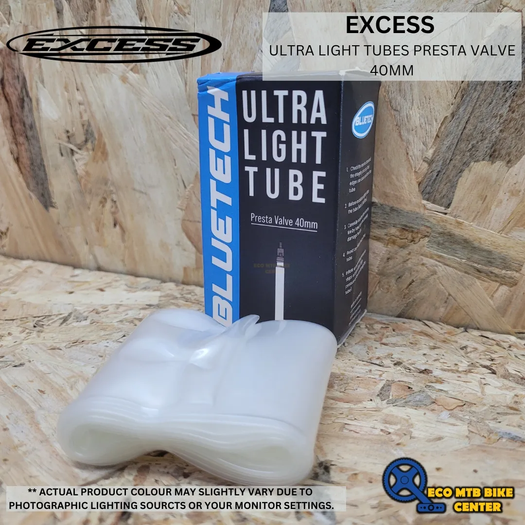 EXCESS ULTRA LIGHT TUBES PRESTA VALVE 40MM