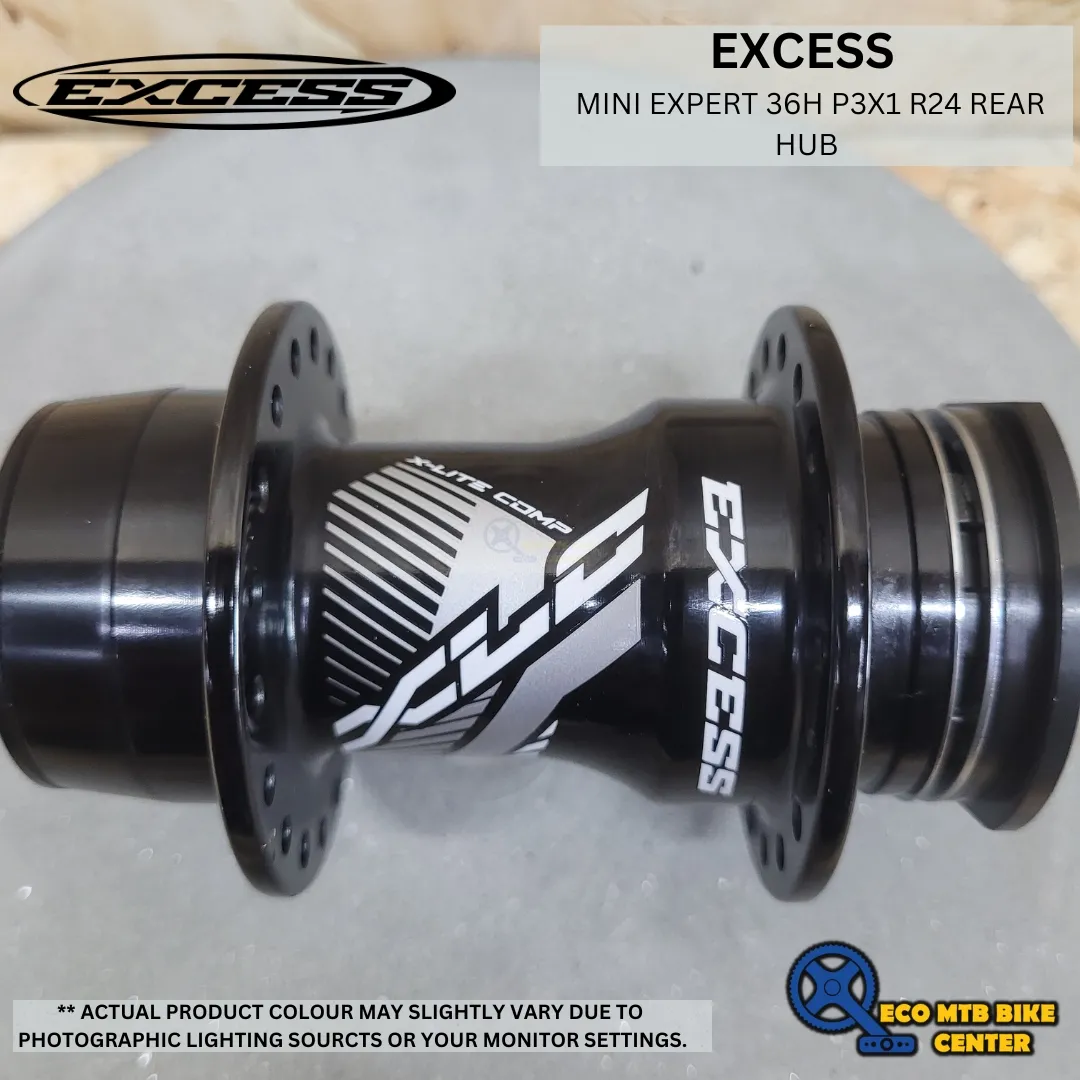 EXCESS MINI EXPERT 36H P3X1 R24 REAR HUB