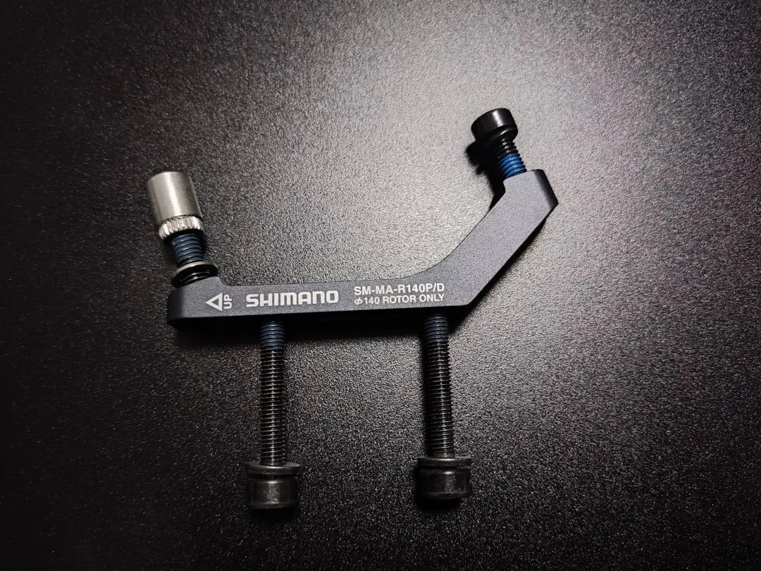 Shimano SM-MA-R140P/D Post Mount to Flat Mount Adapter Converter for Rear 140mm Rotor