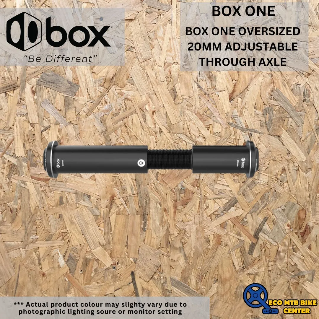 BOX COMPONENTS BOX ONE OVERSIZED 20MM ADJUSTABLE THROUGH AXLE