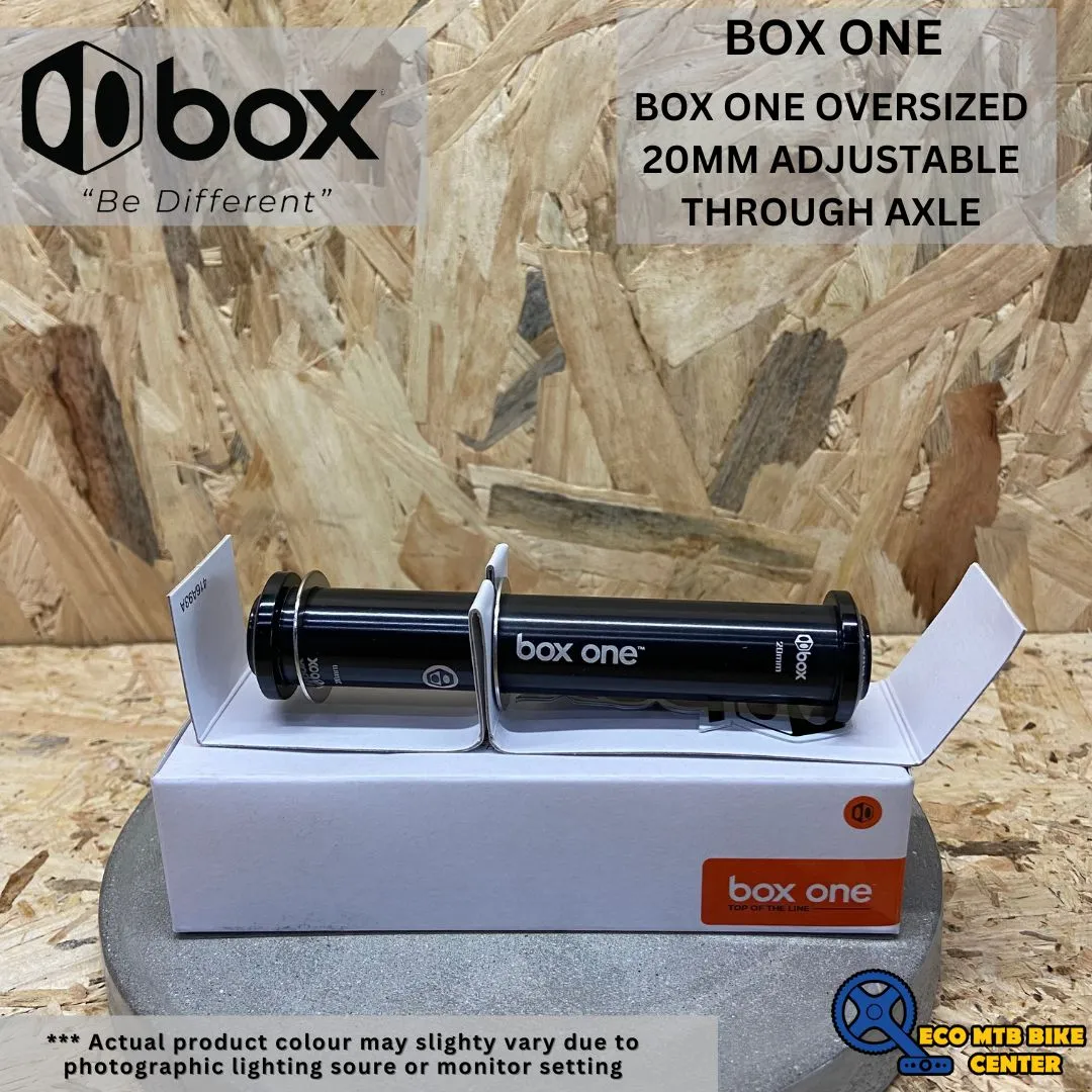 BOX COMPONENTS BOX ONE OVERSIZED 20MM ADJUSTABLE THROUGH AXLE