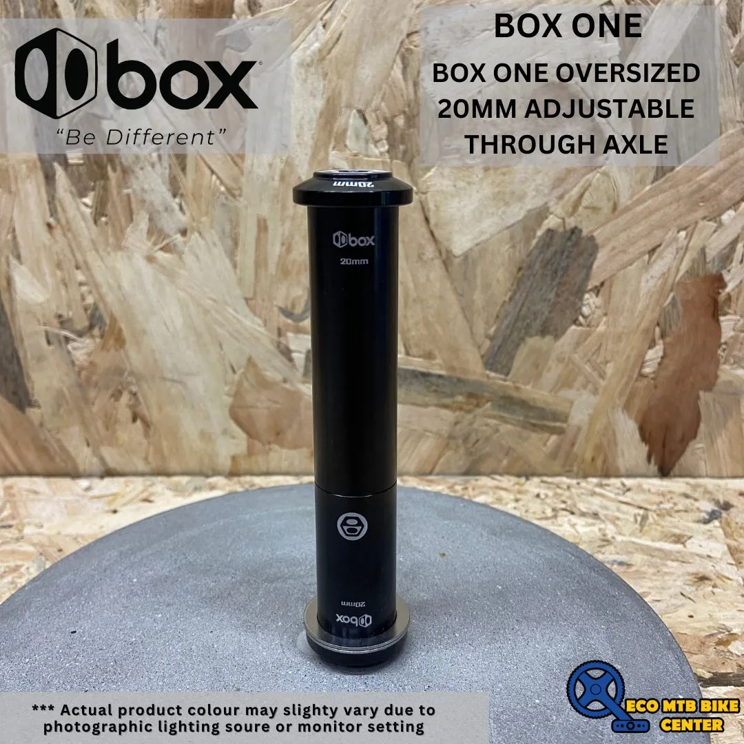 BOX COMPONENTS BOX ONE OVERSIZED 20MM ADJUSTABLE THROUGH AXLE