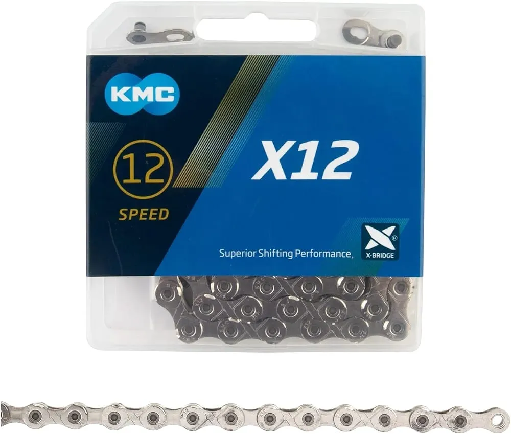 KMC X12 Chain - 12-speed - silver