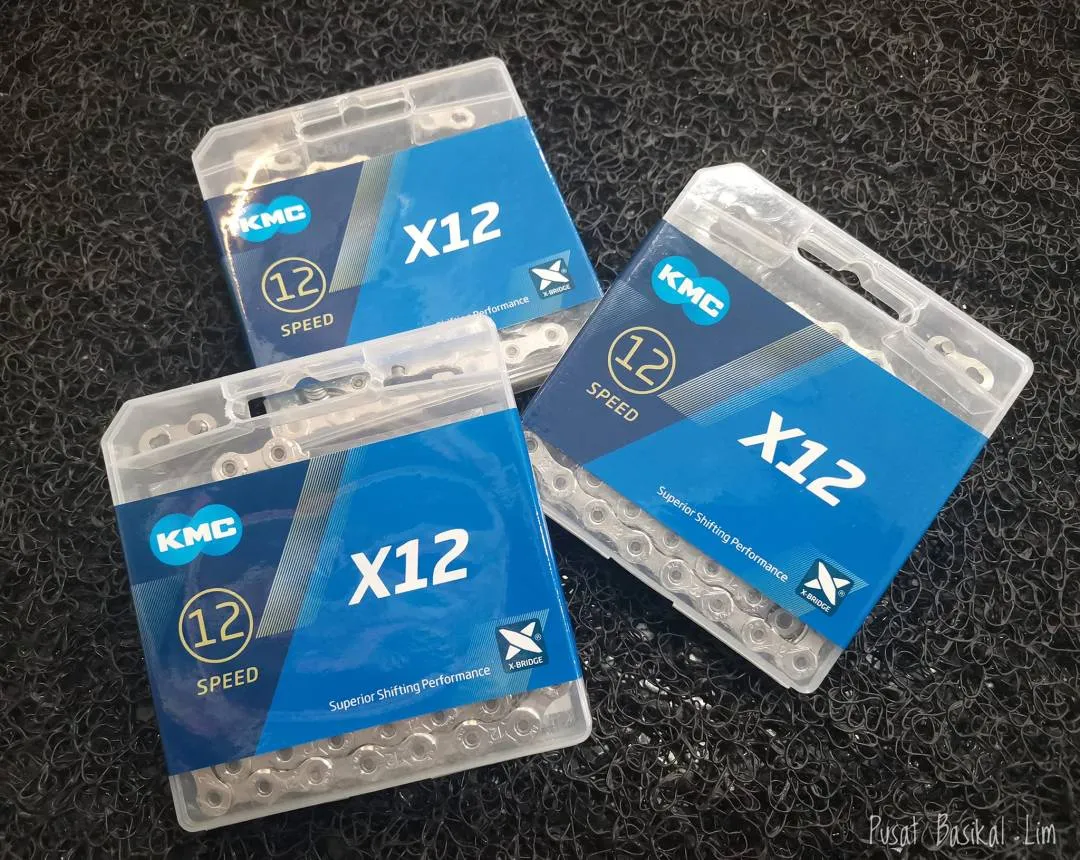 KMC X12 Chain - 12-speed - silver