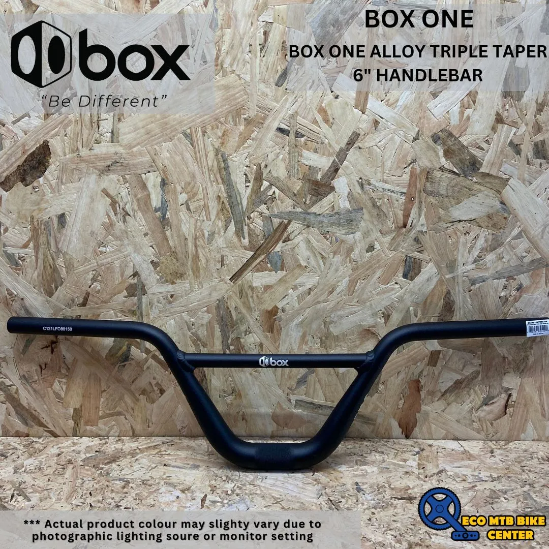 BOX COMPONENTS BOX ONE ALLOY TRIPLE TAPER 6"/6.5" HANDLEBAR